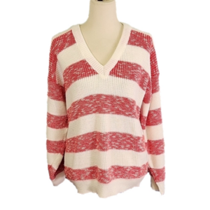 VTG 90's Bear Crossing stripped sweater size M/L